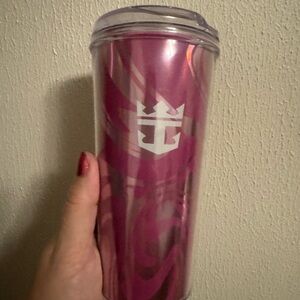 Royal Carribean Pink Travel Tumbler